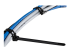 CBMZTRB10BK - Startech 10"(25cm) Reusable Cable Ties, 1/4"(7mm) wide, 2-1/2"(65mm) Bundle Dia. 50lb(22kg) Tensile Strength, Releasable Nylon Ties, Indoor/Outdoor, 94V-2/UL Listed, 100 Pack, Black - Left-angle