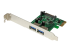 PEXUSB3S24 - StarTech.com 2 Port PCI Express (PCIe) SuperSpeed USB 3.0 Card Adapter with UASP - Left-angle