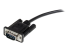 MXT1002MBK - StarTech 2m Black Straight Through DB9 RS232 Serial Cable - Close up