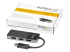 MST14DP123DP - StarTech.com 3-Port Multi Monitor Adapter, DisplayPort 1.4 to 3x 4K DP Video Splitter, Triple or Dual 4K, Laptop/Desktop DisplayPort MST Hub for Multiple Monitors, Windows Display Adapter - Right-angle