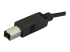 USB2CB2M - StarTech 2m 6ft USB C to USB B Cable - Close up
