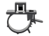 P568-000-LOCK - Eaton Tripp Lite Series HDMI Cable Lock Clamp Tie Screw for HDTVs Blu-Ray Installations - Back