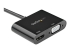 DP2VGAHD20 - StarTech.com DisplayPort to HDMI VGA Adapter, DisplayPort 1.2 HBR2 to HDMI 2.0 (4K 60Hz) or VGA 1080p Converter Dongle, DP to HDMI or VGA Monitor Adapter, Digital Video Display Adapter - Close up