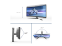 34M2C6500/00 - Philips Evnia 6000 34M2C6500 - Multi-angle