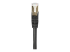 6ASPAT7MBK - StarTech.com 7m CAT6A Ethernet Cable, 10 Gigabit Shielded Snagless RJ45 100W PoE Patch Cord, CAT 6A 10GbE STP Network Cable w/Strain Relief, Black, Fluke Tested/UL Certified Wiring/TIA - Close up
