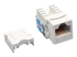N238-001-WH - Eaton Tripp Lite Series Cat6/Cat5e 110 Punch Down Keystone Jack - Left-angle