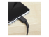 RUSB2AC1MB - StarTech.com 1m USB A to USB C Charging Cable, Durable Fast Charge & Sync USB 2.0 to USB Type C Data Cord, Rugged TPE Jacket Aramid Fiber M/M 3A Black, Samsung S10, S20, iPad Pro, Pixel - Close up