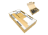 FL55-875WH1 - Neomounts FL55-875WH1 - Left-angle
