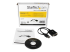ICUSB232PRO - Startech 1 ft USB to RS232 Serial DB9 Adapter Cable with COM Retention - Left-angle