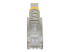 N6PATC50CMGR - Startech 50cm CAT6 Ethernet Cable, 10 Gigabit Snagless RJ45 650MHz 100W PoE Patch Cord, CAT 6 10GbE UTP Network Cable w/Strain Relief, Grey, Wiring is UL Certified/TIA - Close up