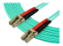 450FBLCLC7 - StarTech.com 7 m OM4 LC to LC Multimode Duplex Fiber Optic Patch Cable - Right-angle