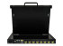 RKCONS1708K - StarTech.com 8 Port Rackmount KVM Console with 6ft Cables, Integrated KVM Switch with 17" LCD Monitor, Fully Featured 1U LCD KVM Drawer- OSD KVM, Durable 50,000 MTBF, USB + VGA Support - Back