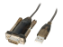 42855 - Lindy USB to Serial Converter Lite - Right-angle