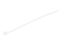 CBMZT4N - Startech 10cm(4") Cable Ties, 2mm(1/16") wide, 22mm(7/8") Bundle Diameter, 8kg(18lb) Tensile Strength, Nylon Self Locking Zip Ties with Curved Tip, 94V-2/UL Listed, 100 Pack, White - Back