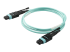 MPO12PL1M - StarTech.com MTP Fiber Optic Cable - Right-angle