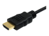 HDADMM1M - Startech 1m High Speed HDMI Cable with Ethernet HDMI to HDMI Micro - Close up