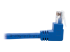 N204-001-BL-UD - Eaton Tripp Lite Series Cat6 Patch Cable Up-Angled / Down Angled UTP Molded M/M Blue 1ft - Close up