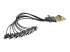 PEX8S1050 - StarTech.com 8-Port PCI Express RS232 Serial Adapter Card, PCIe RS232 Serial Card, 16C1050 UART, Multiport Serial DB9 Controller/Expansion Card, 15kV ESD Protection, Windows & Linux - Left-angle
