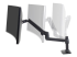 45-241-224 - Ergotron LX - Mounting kit (articulating arm, desk clamp mount, grommet mount, 8" pole) - Right side