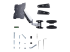 FHA-TV-WALL-MOUNT - StarTech.com VESA TV Wall Mount, TV Mounting Bracket For 23"-55" Displays, Adjustable Full Motion TV Wall Mount Supports 66lb (30kg), Extendable/Tilting/Swivel Monitor Wall Mount - Right-angle