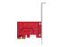 2P6GR-PCIE-SATA-CARD - StarTech.com SATA PCIe Card, 2 Port PCIe SATA Expansion card, 6Gbps SATA Card, Full/Low Profile, PCI Express to SATA Adapter, ASM1062R SATA RAID Controller Card - Back