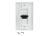 HDMIPLATE - StarTech.com Single Outlet Female HDMI Wall Plate White - Back