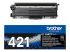 TN421BK - Brother TN-421BK - Black - Front
