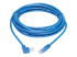 N204-015-BL-RA - Eaton Tripp Lite Series Right-Angle Cat6 Gigabit Molded UTP Ethernet Cable (RJ45 Right-Angle M to RJ45 M), Blue, 15 ft. (4.57 m) - Front
