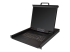 RKCONS1901 - StarTech.com Rackmount KVM Console, Single Port VGA KVM with 19" LCD Monitor for Server Rack, Fully Featured Universal 1U LCD KVM Drawer with Cables & Hardware, USB Support, 50,000 MTBF - Right-angle
