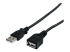 USBEXTAA3BK - StarTech.com 3 ft Black USB 2.0 Extension Cable A to A - Right-angle