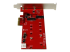 PEX2M2 - Startech 2x M.2 SATA SSD Controller Card - Right side