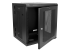 RK1224WALHM - StarTech.com 12U 19" Wall Mount Network Cabinet, 20" Deep 4 Post Hinged Locking IT Computer Equipment Enclosure with Shelf, Flexible Vented Switch Depth Data Rack Cisco 3850, 2960 Series - Left-angle
