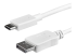 CDP2DPMM1MW - StarTech.com 3ft/1m USB C to DisplayPort 1.2 Cable 4K 60Hz, USB-C to DisplayPort Adapter Cable HBR2, USB Type-C DP Alt Mode to DP Monitor Video Cable, Compatible with Thunderbolt 3, White - Close up