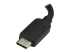 CDP2HDUCP - StarTech.com USB C to HDMI 2.0 Adapter with Power Delivery, 4K 60Hz USB Type-C to HDMI Display/Monitor Video Converter, 60W PD Pass-Through Charging Port, Thunderbolt 3 Compatible, Black - Close up