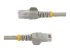 N6PATC50CMGR - StarTech.com 50cm CAT6 Ethernet Cable, 10 Gigabit Snagless RJ45 650MHz 100W PoE Patch Cord, CAT 6 10GbE UTP Network Cable w/Strain Relief, Grey, Fluke Tested/Wiring is UL Certified/TIA - Front