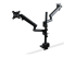 ARMDUALPIVOT - StarTech.com Desk Mount Dual Monitor Arm, Full Motion Monitor Mount for 2x VESA Displays up to 32" (up to 17lb/8kg), Ergonomic Vertical Stackable Arms, Articulating, Height Adjustable - Back