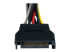 PYO2SATA - StarTech 6in SATA Power Y Splitter Cable Adapter - Close up