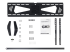 FPWFXBAT - Startech Low Profile TV Mount - Front