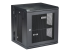 RK12WALHM - StarTech.com 12U 19" Wall Mount Network Cabinet, 16" Deep Hinged Locking IT Network Switch Depth Enclosure, Vented Computer Equipment Data Rack with Shelf & Flexible Side Panels, Assembled - Left-angle