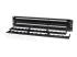 N052-048 - Eaton Tripp Lite Series 48-Port Cat5e Cat5 Rackmount Patch Panel 568B 110 Punch 2URM TAA - Front