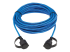N200P-033BL-IND - Eaton Tripp Lite Series Industrial Cat6 UTP Ethernet Cable (RJ45 M/M), 100W PoE, CMR-LP, IP68, Blue, 33 ft. (10.05 m) - Front