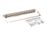 N254-048-SH-6A - Eaton Tripp Lite Series 48-Port Cat6a Patch Panel Rackmount Shielded Feedthrough RJ45 1U - Left-angle