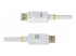 DP12-CABLE-10FTW - StarTech.com 10ft White VESA Certified DisplayPort 1.2 Cable with Latches - Close up