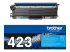 TN423C - Brother TN-423C - Cyan - Front