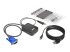 B032-VU1 - Eaton Tripp Lite series KVM Console to USB 2.0 Portable Laptop Crash Cart Adapter with File Transfer and Video Capture, 1920 x 1200 @ 60 Hz - Front