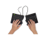 RGOSP-UKWIBL - R-Go Ergonomic Keyboard Split break - Front