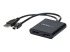 MSTMDP122DP - StarTech.com 2-Port Multi Monitor Adapter, Mini DisplayPort 1.2 to DisplayPort MST Hub, Dual 4K 30Hz, Windows Extended Desktop (MSTMDP122DP) - Right-angle