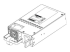 PWR-CC1-500WAC= - Cisco - Power supply - Front