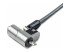 NBLWK-LAPTOP-LOCK - StarTech.com Laptop cable lock 6Ft Compatible With Noble Wedge; Laptop Cable Lock, 6Ft (2m), Anti-Theft Keyed Lock, Security Cable Lock For Dell XPS/Latitude, Cut-Resistant Steel Cable Lock For Laptop (NBLWK-LAPTOP-LOCK) - Close up