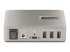 10G8A2CS-USB-C-HUB - Startech 10-Port USB-C Hub, 8x USB-A + 2x USB-C, Self-Powered w/ 65W Power Supply, USB 3.1 10Gbps Hub w/ BC1.2 Charging, Desktop/Laptop USB Hub with 3ft Locking USB-IF Certified Cable - Back